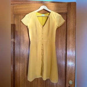 Wilfred Nazaire dress in yellow, Size 00
